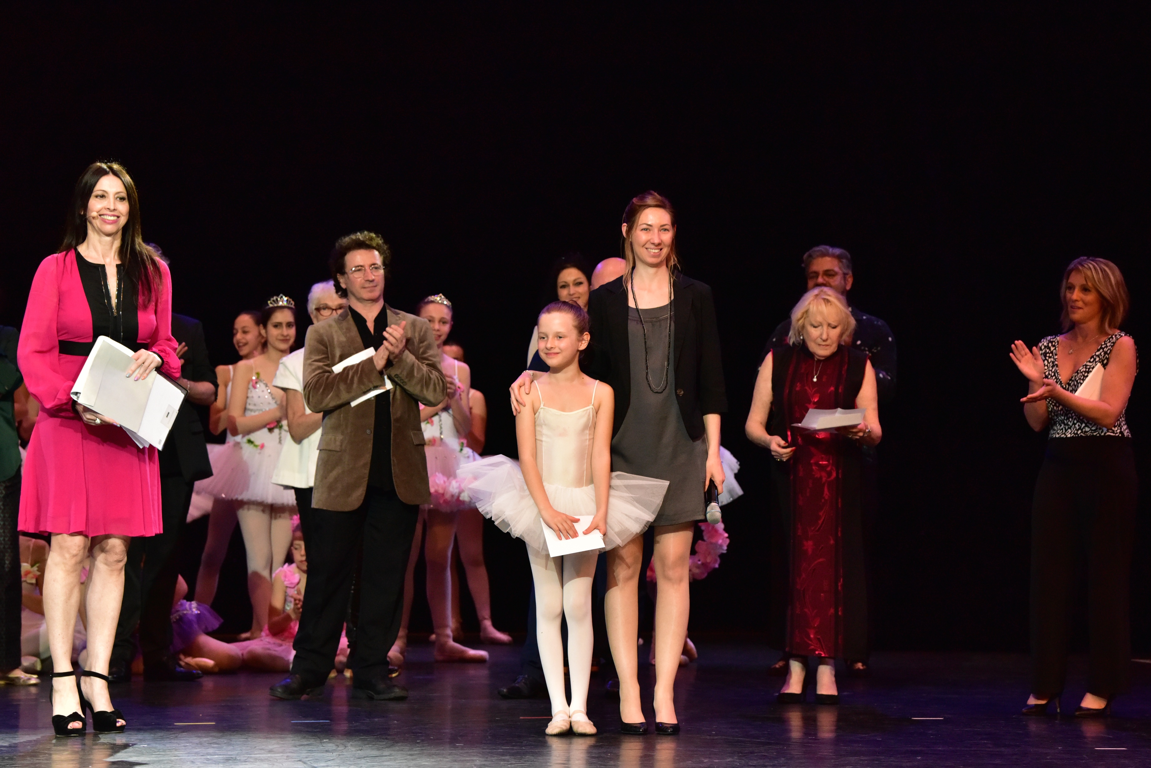 Lorena Baricalla- Toni Candeloro - the little ballerina with the scholarship of the Centre Culturel Russe de Monaco