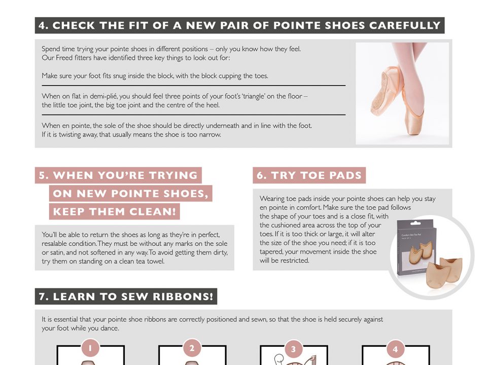 Pointe Shoe Tips