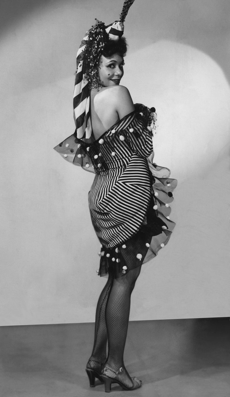 Katherine Dunham in Tropical Review, Martin Beck Theatre - public domain.